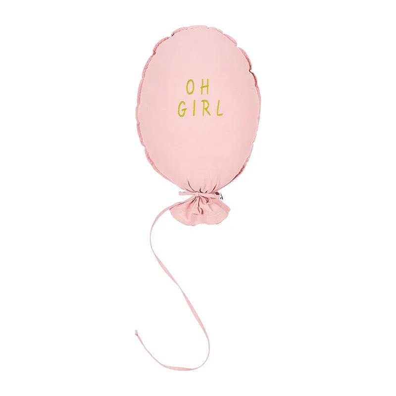Coussin Ballon déco. delux Oh Girl Rose/Gold - 50x40cm-0