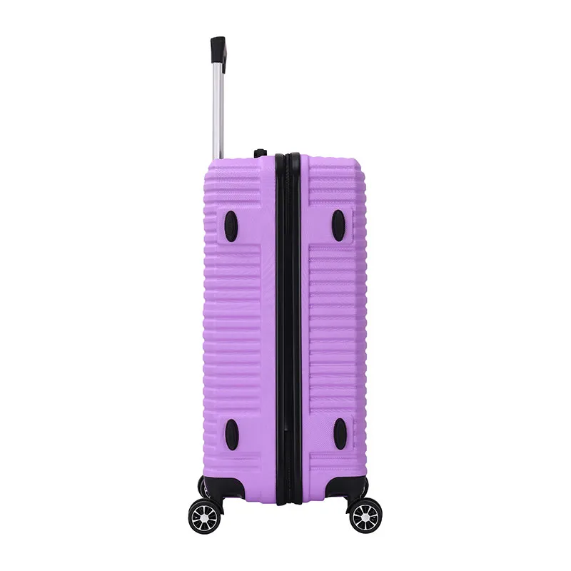 Set de 3 valises Vera 55/65/75cm - 43/65/94,5L - Orchidée-5