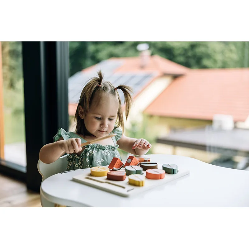 Fruits sur plateau Bois - 18m+-5
