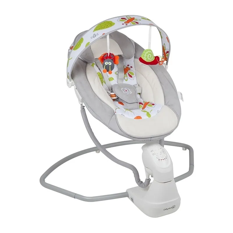 Transat balancelle Deluxe Cuddly Gris - 0m+-0