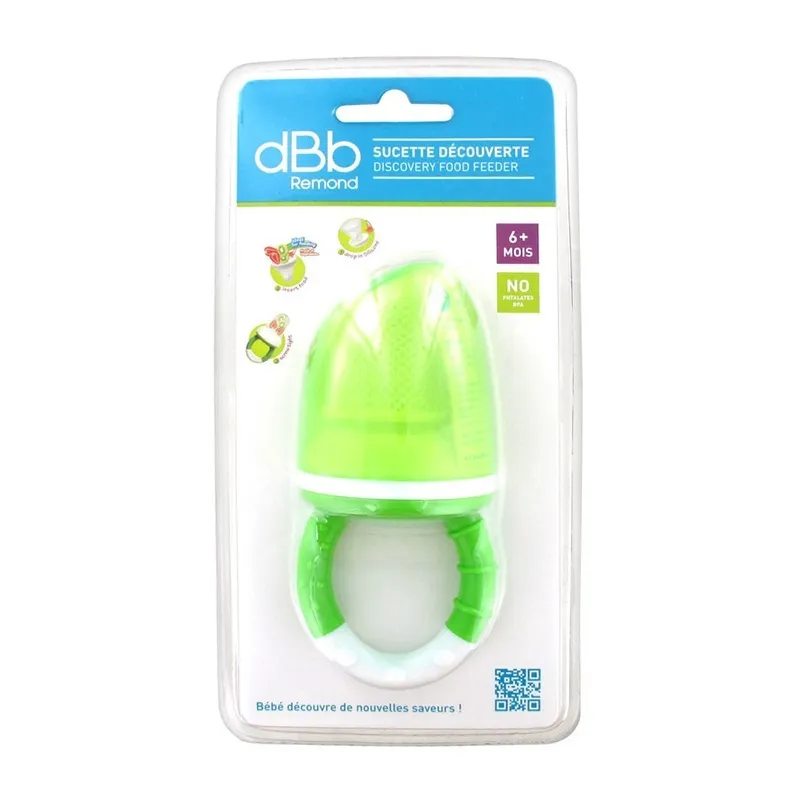 Sucette-Grignoteur découverte Vert - 6m+-3