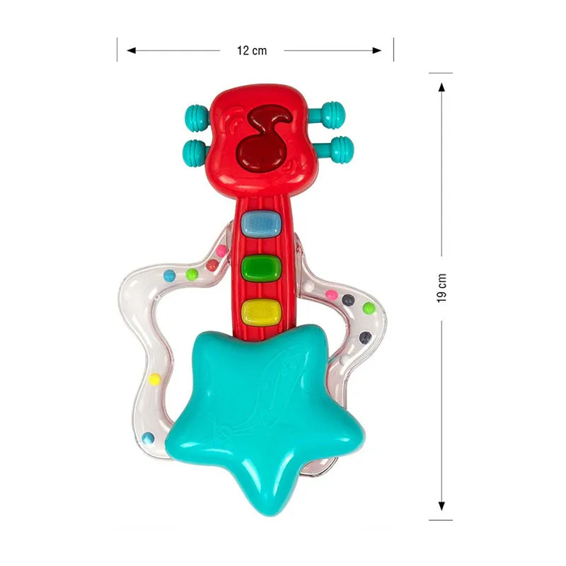 Hochet musical Guitare Bleu - 0m+-1