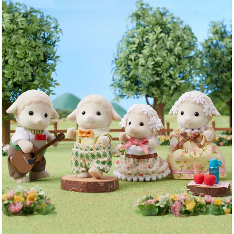 Famille mouton - 4pcs-8