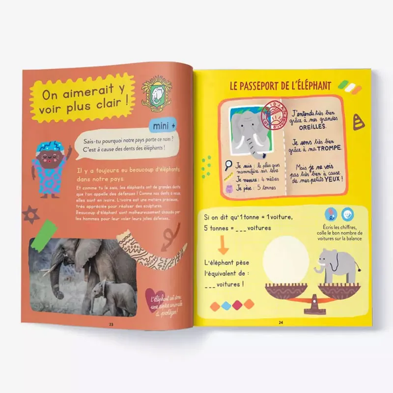 Carnet Côte d'Ivoire - De 4 à 7 ans-2