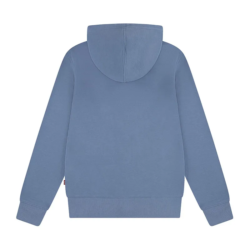 Sweat zippé à capuche Solid - Cornetblue-1