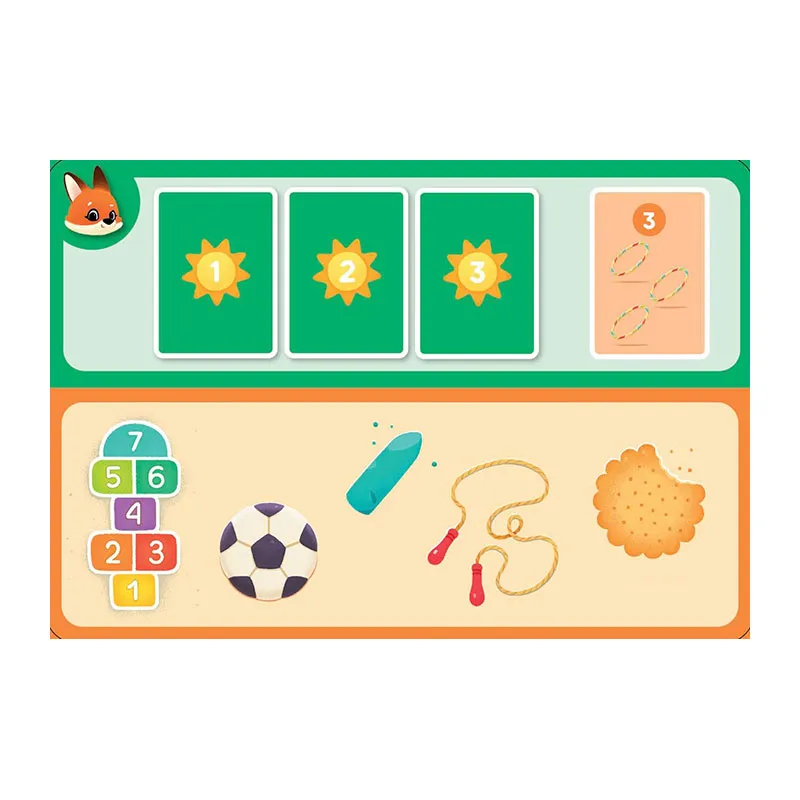 Jeu de 1, 2, 3... soleil ! - 4+-2