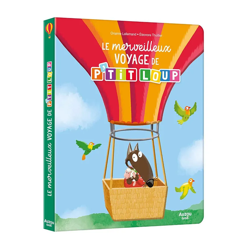 Le merveilleux voyage de P'tit Loup - 12m+-0