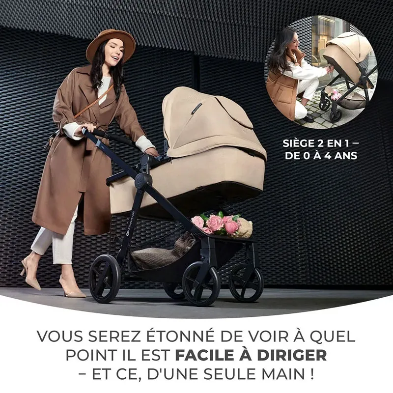 Poussette Newly 3en1 Mink Pro Moonlight Grey - 0m+-19