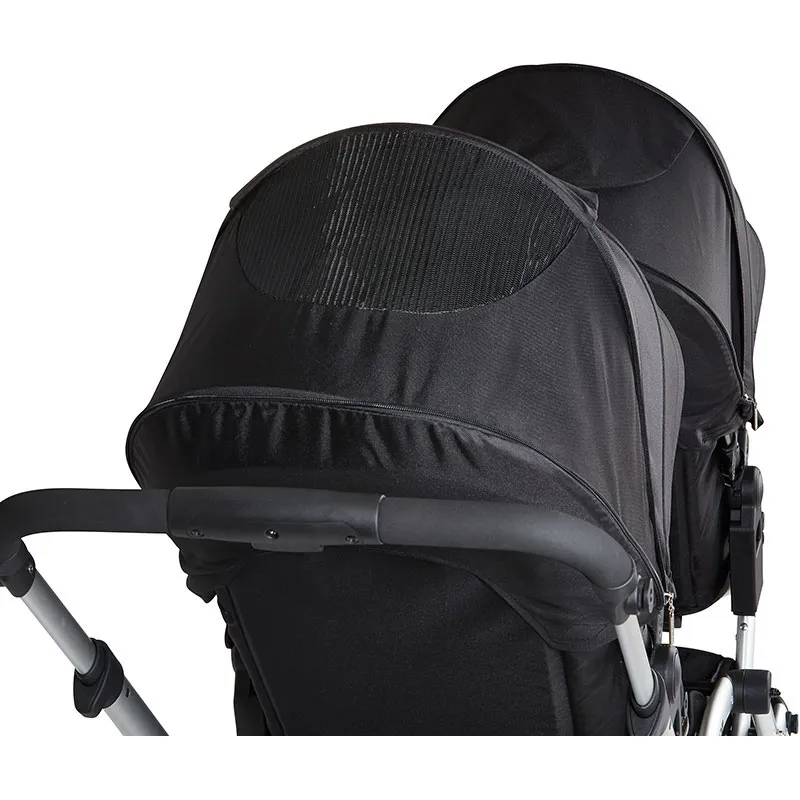 Poussette Jumeaux Zoom Black Limited - 6m+-7