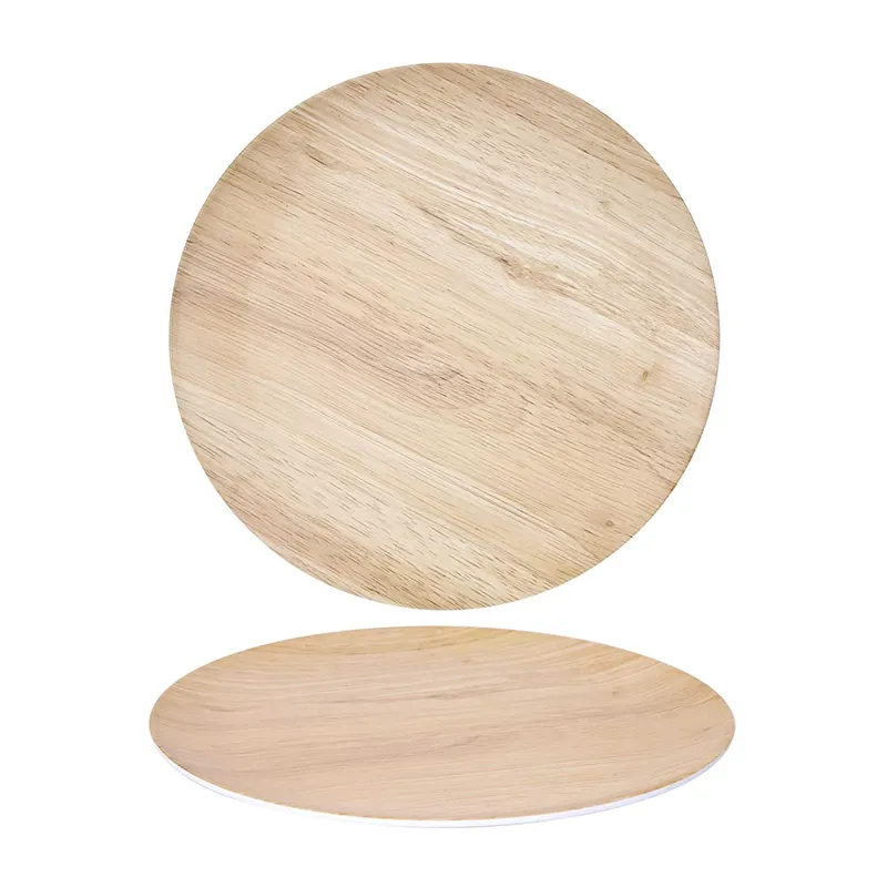 6 Assiettes à motifs Bambou - ø25cm-1
