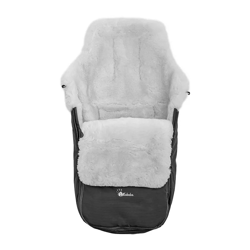 Chancelière Hiver Peau d'Agneau Beige - 9-36m-1
