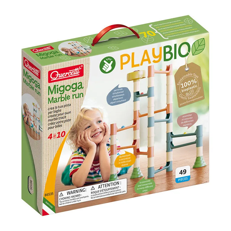 Circuit de billes Migoga BIO 49pcs - 4+-4