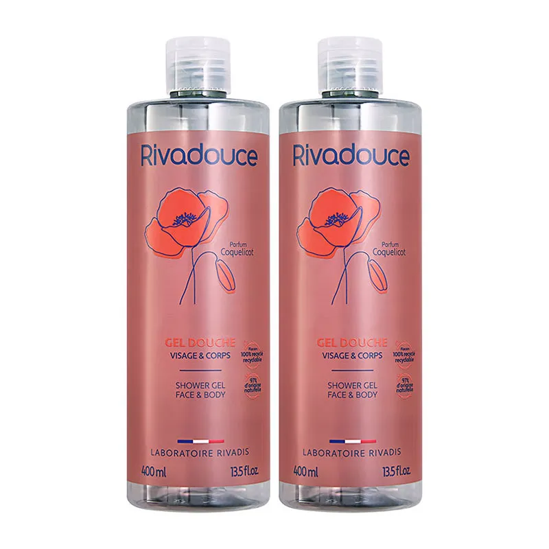 2 Gels douche Coquelicot - 2x400ml-1