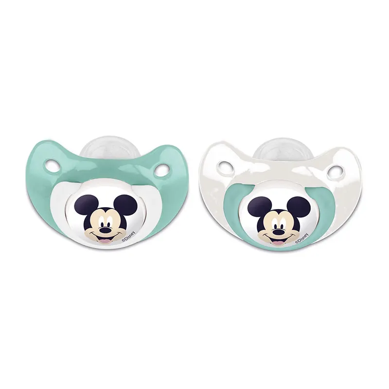 2 Sucettes Silicone orthodontique Mickey-0