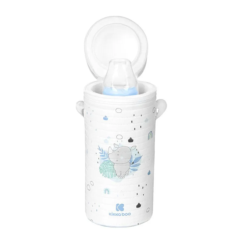 Sac isotherme pour bouteille/biberon - Blue-1