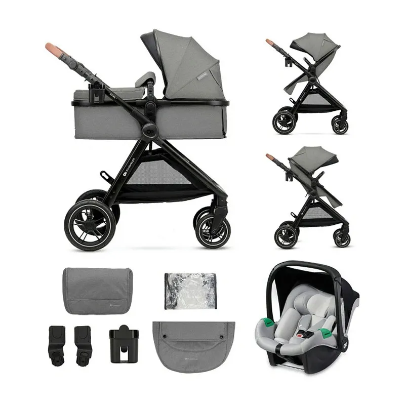 Trio Poussette Esme Moonlight Gris - 0m+-11