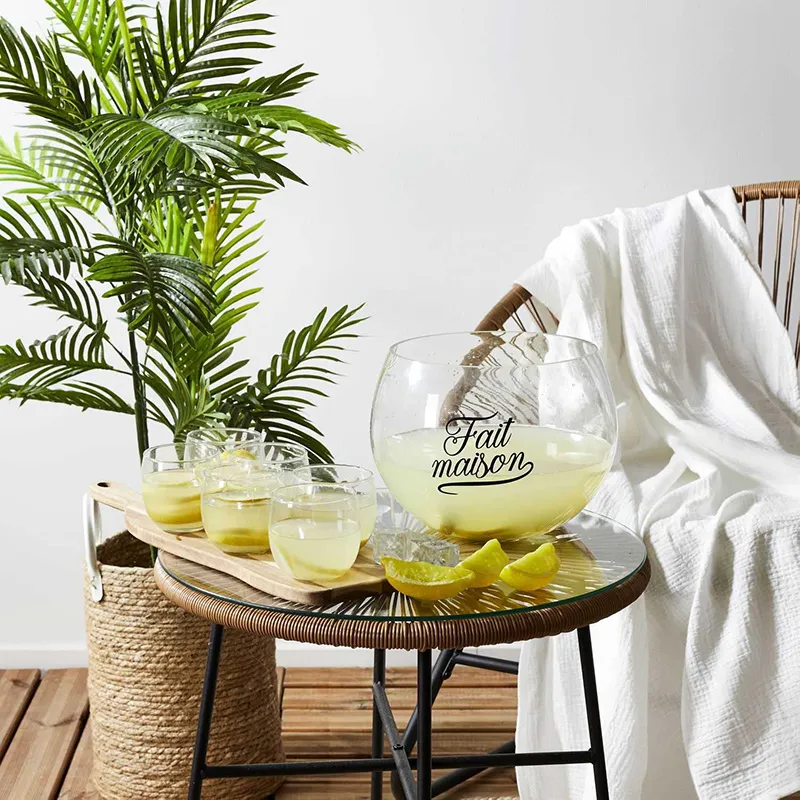 Saladier à cocktail & Louche - 6,6L-3