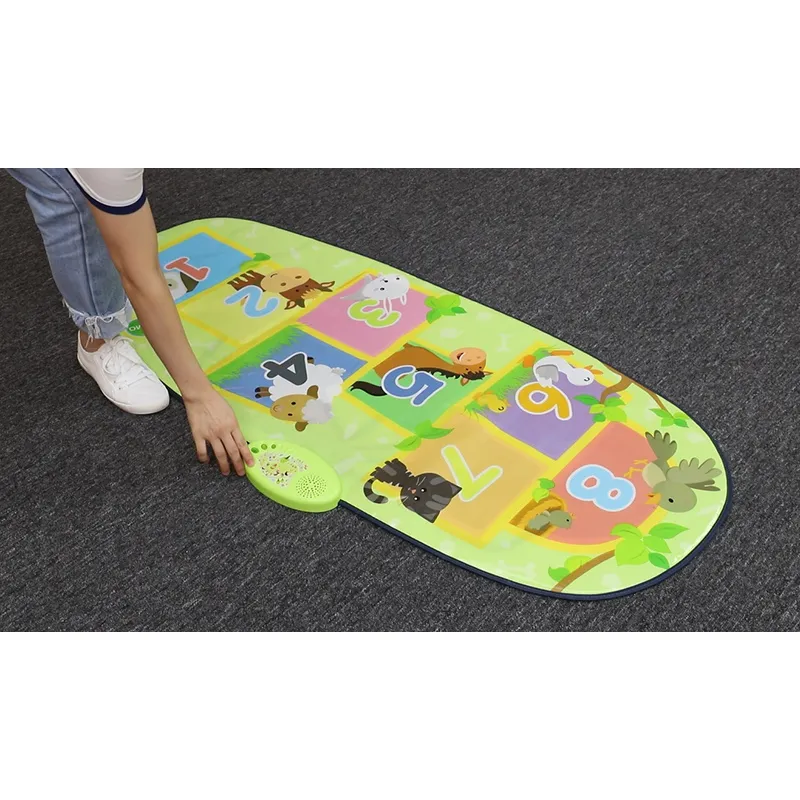 Tapis interactif Marelle des animaux - 12m+-4