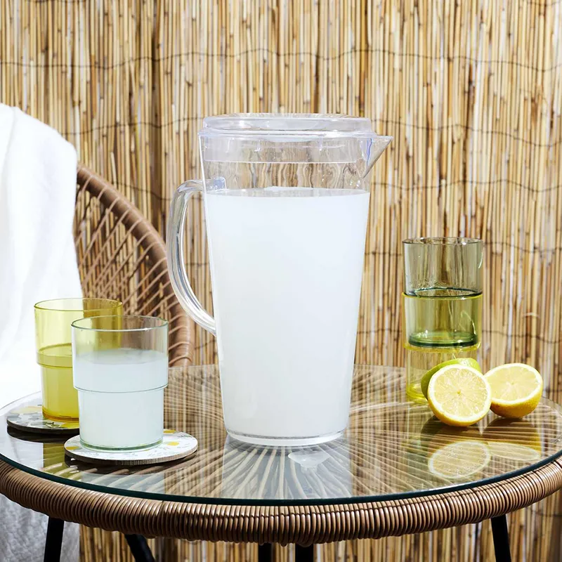 Pichet + 4 verres Bain de Soleil - 25x13,5x25cm-0