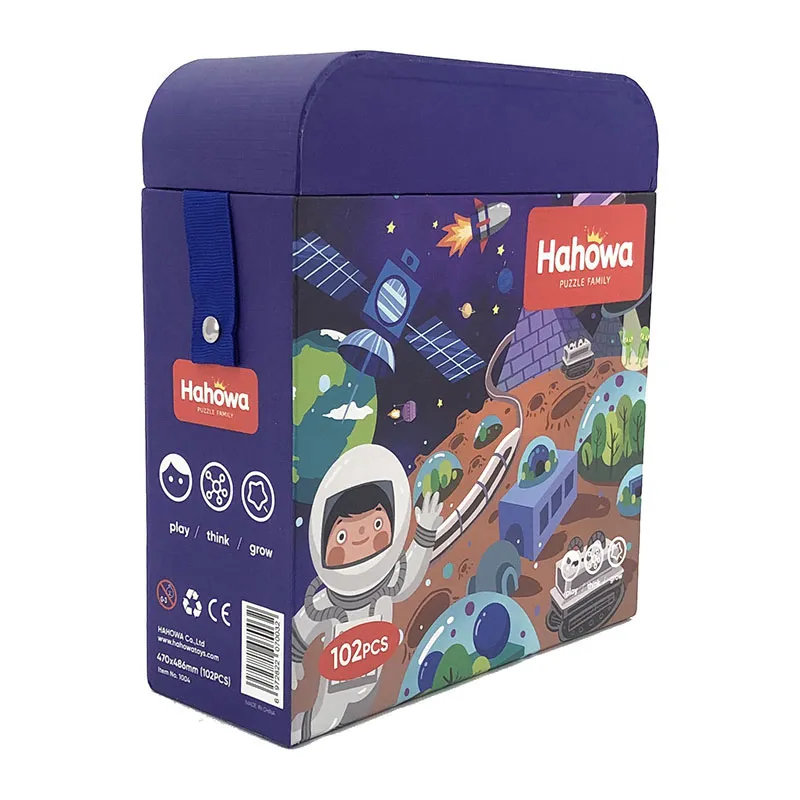 Puzzle circulaire Mars City 102pcs - 36m+-2