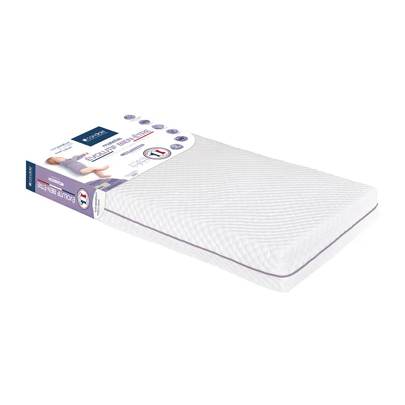 Matelas Evolutif Bien être déhoussable - 60x120x12cm-2