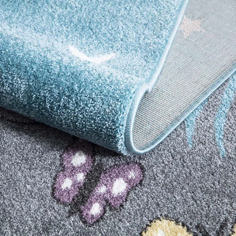 Tapis Anime Ourson Bleu - Plusieurs dim. dispos-2