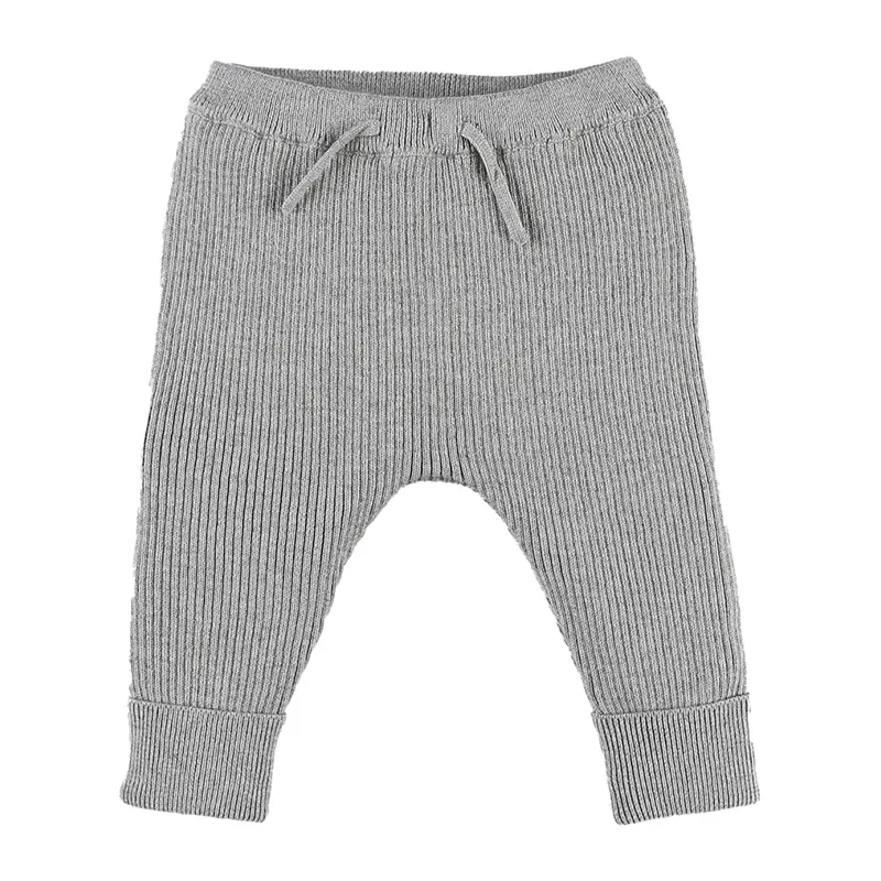 Legging  tricot BIO - Gris-1