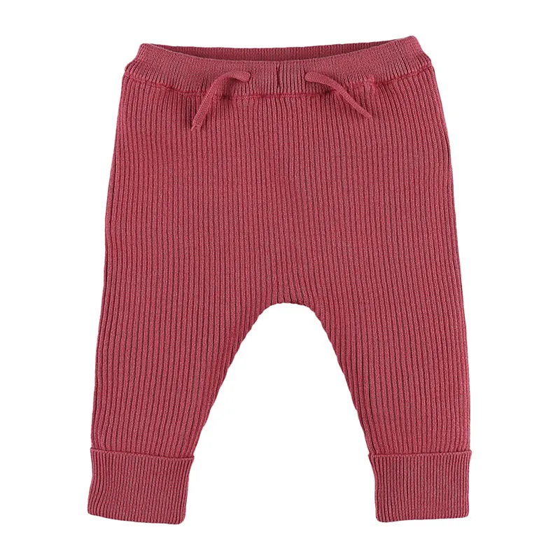 Legging tricot Mix & Match BIO - Rose - NOUKIE'S-0