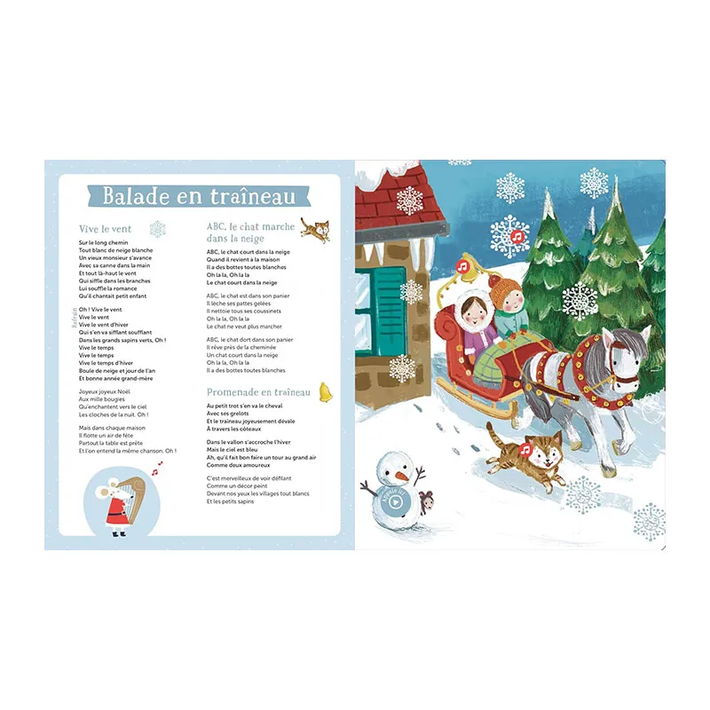 Livre musical Mes plus belles chansons de Noël - 24m+-1