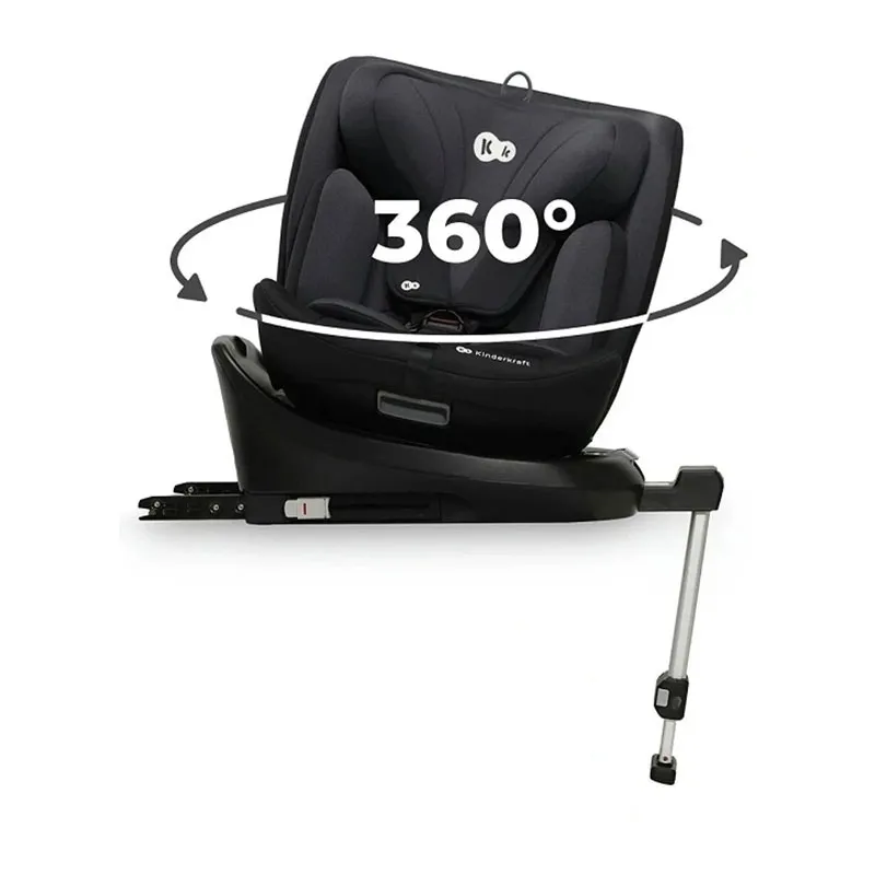 Siège-auto pivotant I-360 i-Size/Isofix 40-150 cm - Black-9