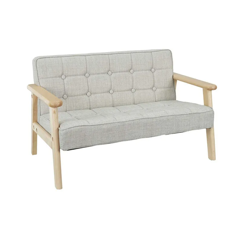 Canapé Timéo Taupe - 69x40x42cm-1