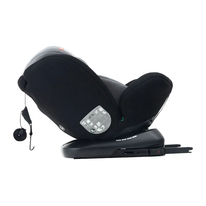 Siège-auto I-SIZE Hero 360° 40-150cm - Gris/Noir -3