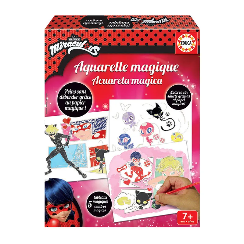 Kit créatif Aquarelle Magique Miraculous - 7+-0