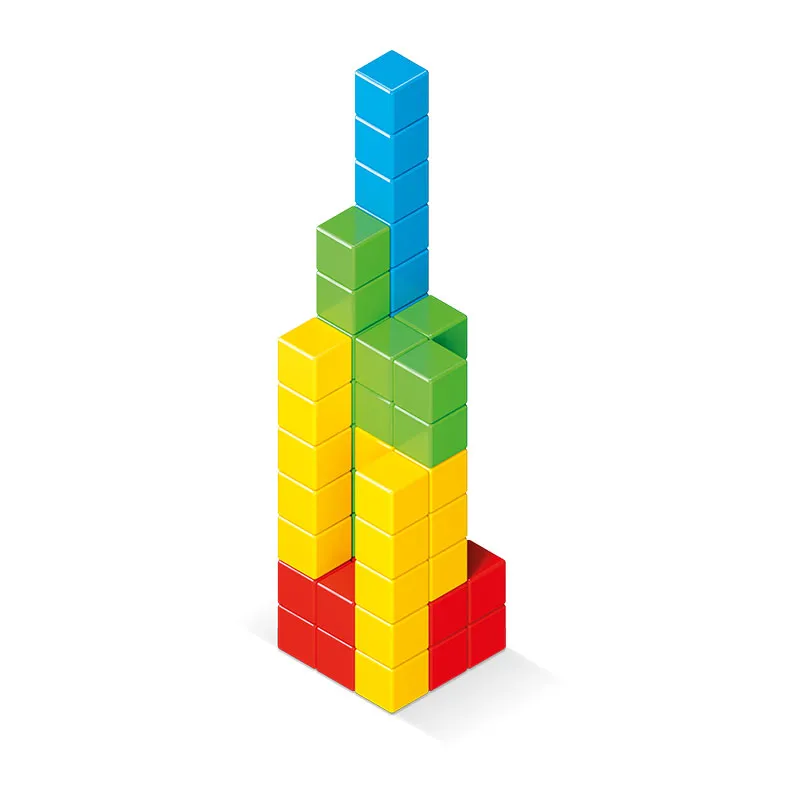 64 Cubes magnét. Green - 12m+-2