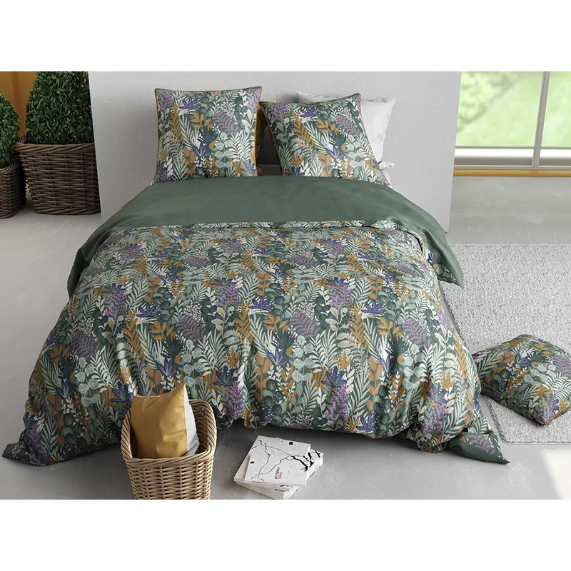 Parure 3pcs Coton Pampa Vert-2