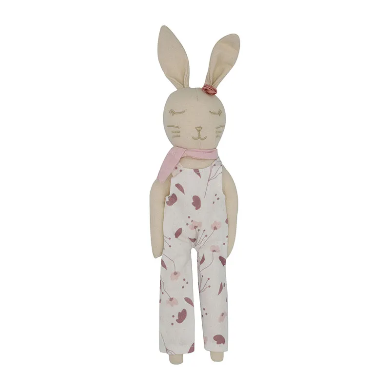 Poupée Lapin Rose & Lili - 25cm-2