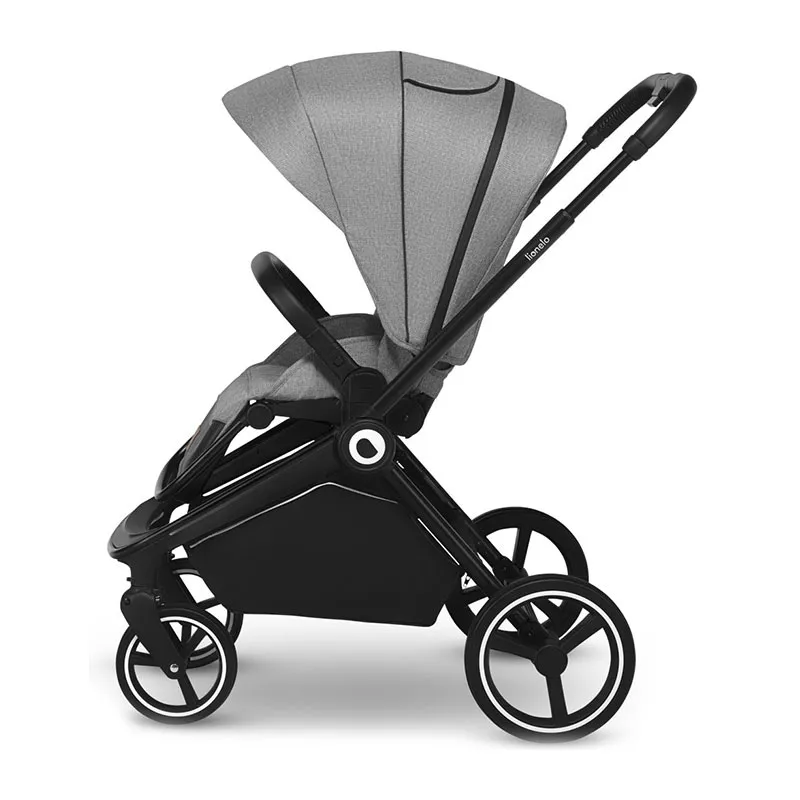 Duo Poussette Mika + Nacelle Grey Stone - 0m+-3