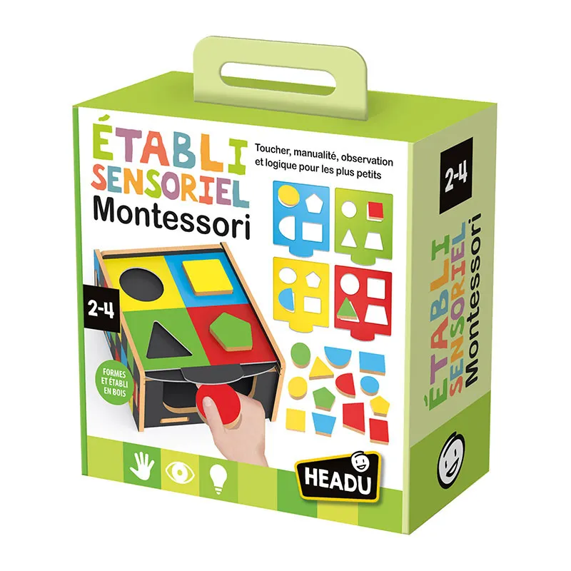 Établi sensoriel Montessori 21pcs - 24m+-0