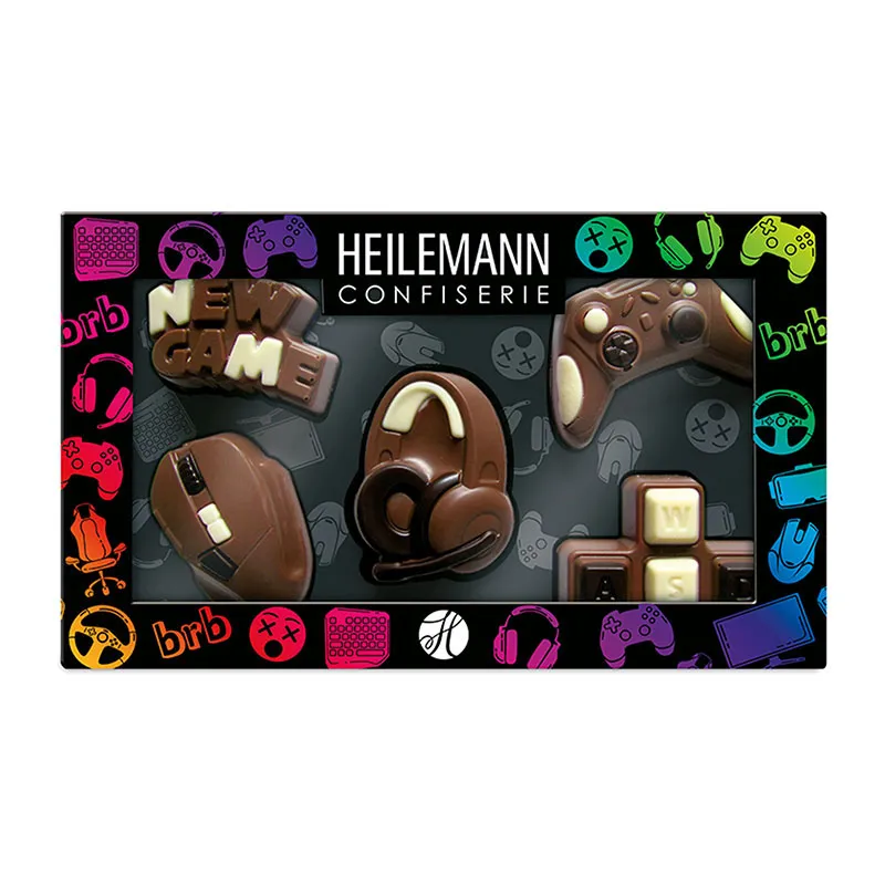 Coffret Jeu vidéo chocolat au lait - 100g-0