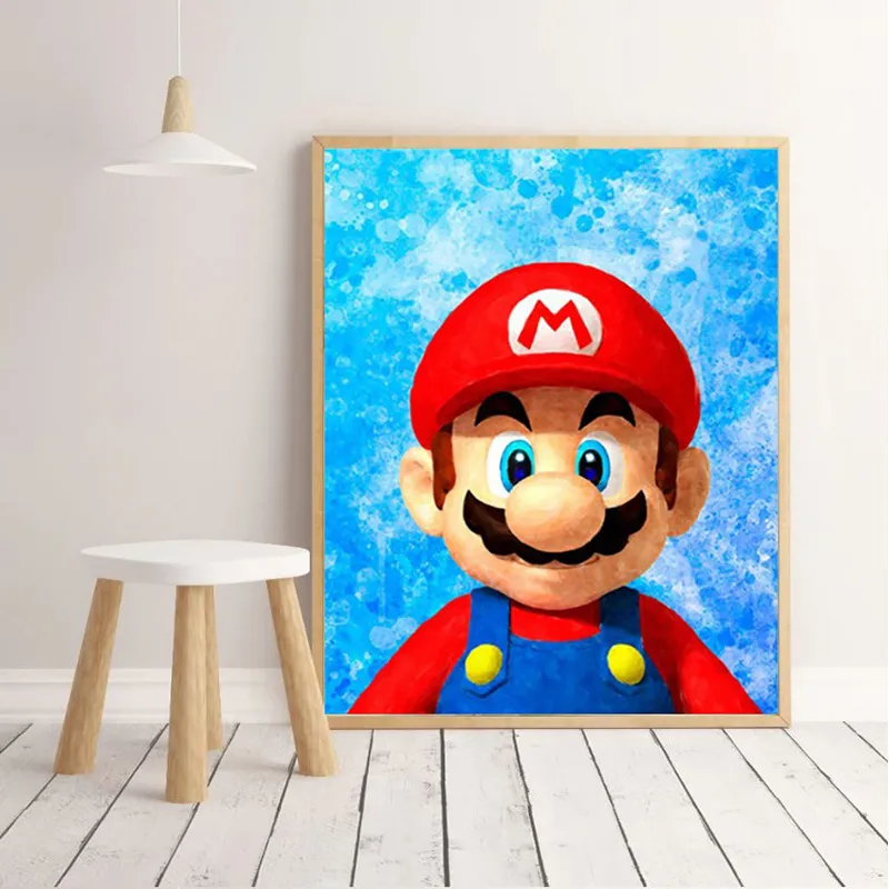 Toile Mario Portait - 30x40cm-0