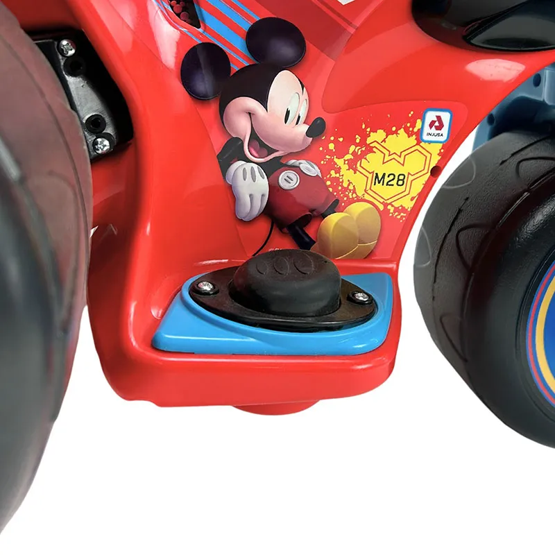 Moto tricycle élec. Mickey Rouge - 12m+-5