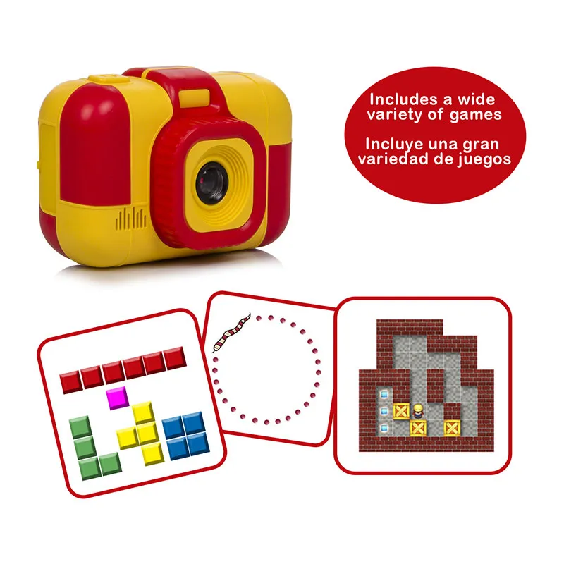 Appareil photo numérique L1 Rouge/Jaune - 36m+-4
