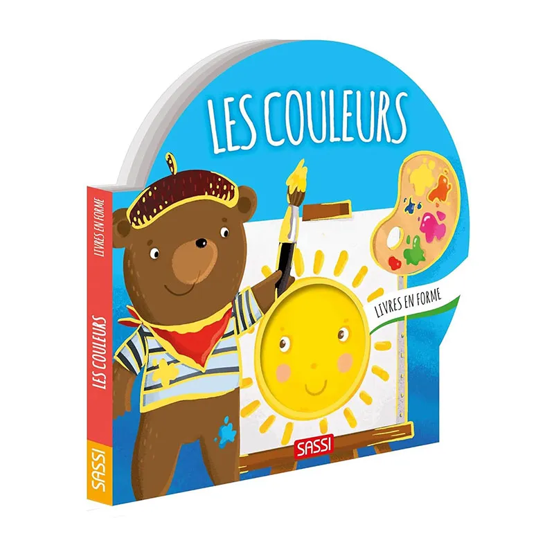 Livre forme Les couleurs - 10m+-0
