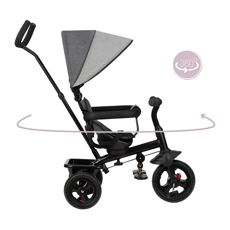 Tricycle Evolutif Iris Gris - 9m+-5