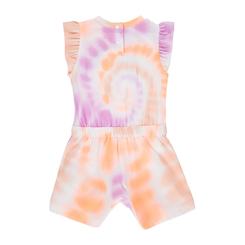 Combishort + headband Tie Dye - Blanc - CONVERSE-2