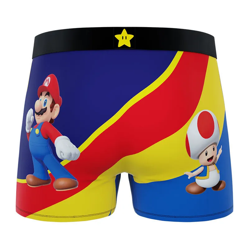 3 Boxers Garçon Super Mario Bros - Rouge/Bleu/Noir/Jaune-5