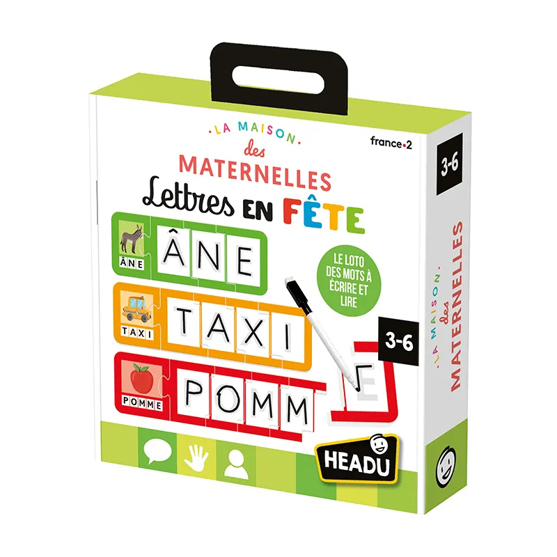 Loto des lettres et des mots  - 36m+-0