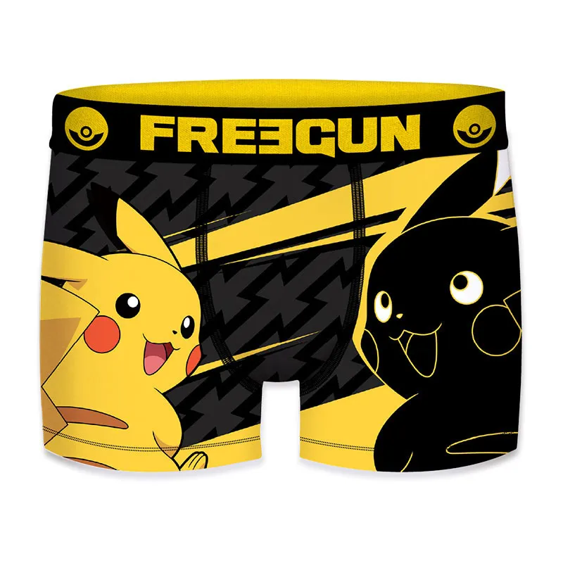 3 Boxers Garçon Pokémon - Jaune/Noir-1