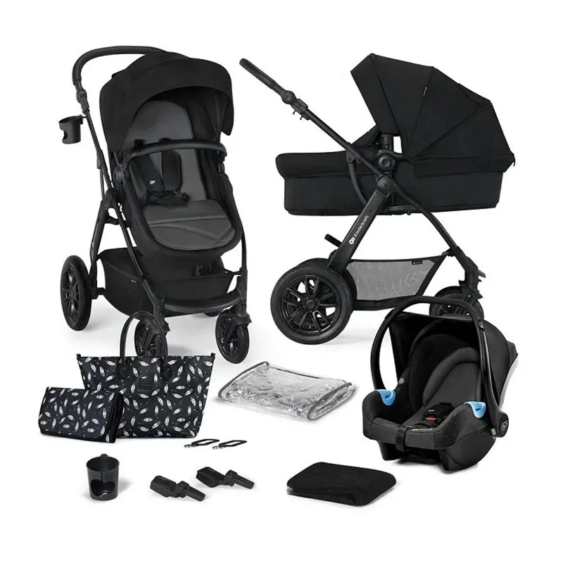 Poussette 3en1 Xmoov Mink Pro Noir - 0m+-2