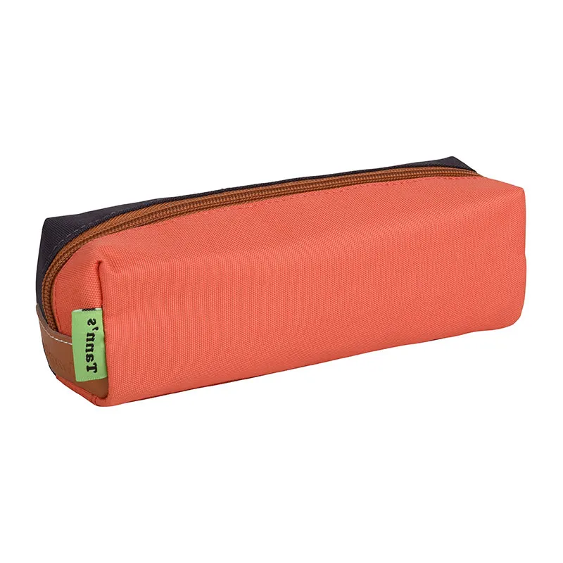 Trousse Simple Griottes - Orange/Gris-0